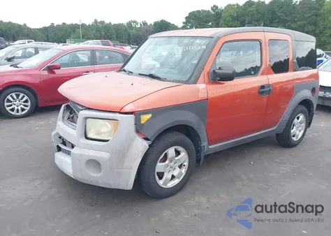 2004 Honda Element Ex from USA, damaged, VIN 5J6YH28594L004215